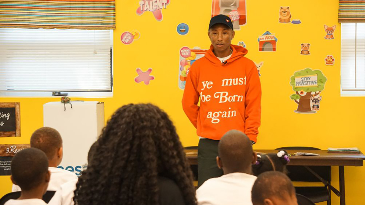 Pharrell Williams’ Non-Profit YELLOW and Cisco Unite to Help Reimagine Education 