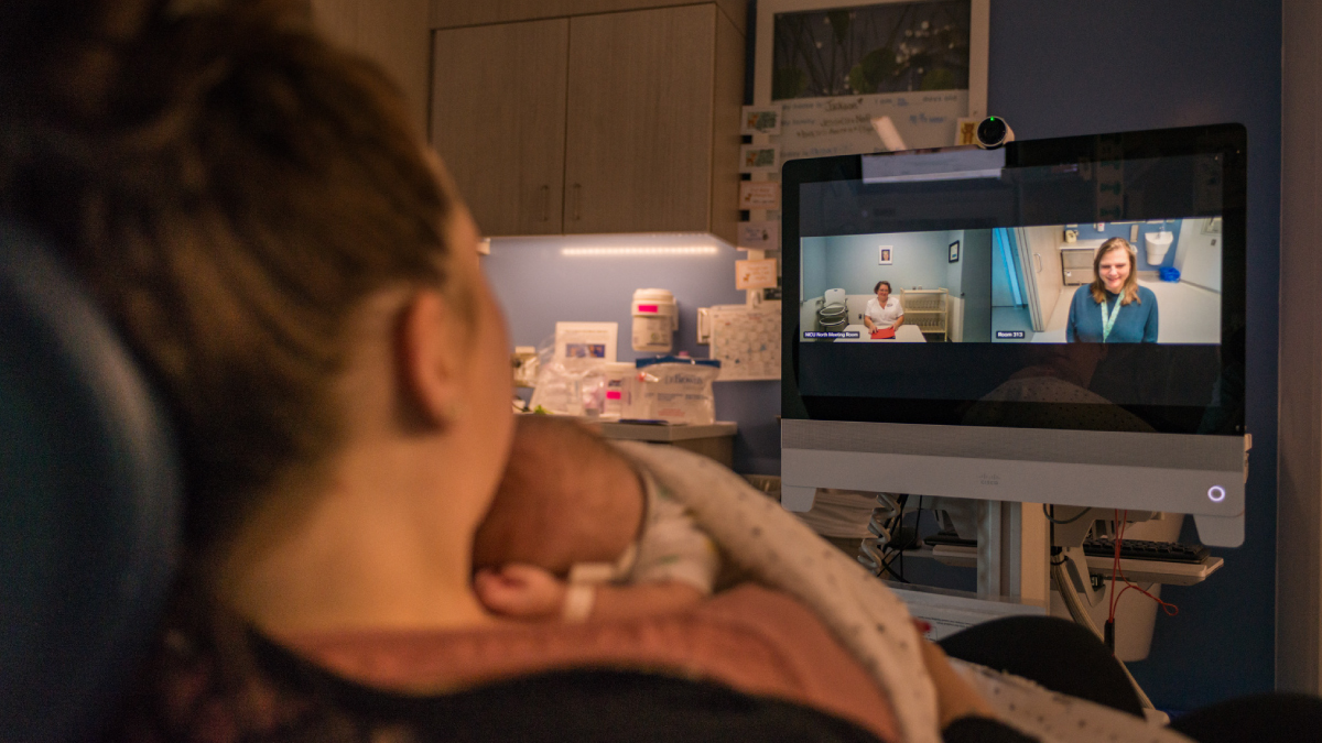 In the neonatal intensive care unit, connections are critical. Webex helps it happen.