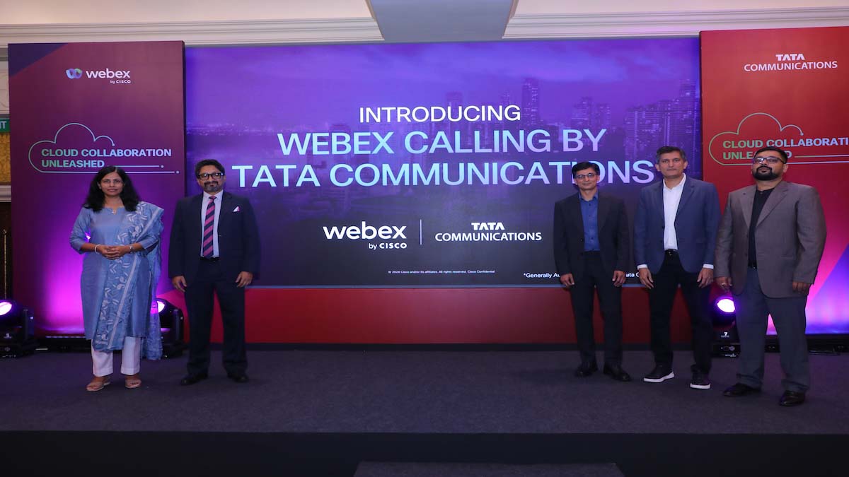 Tata Communications and Cisco Launch Webex Calling in India