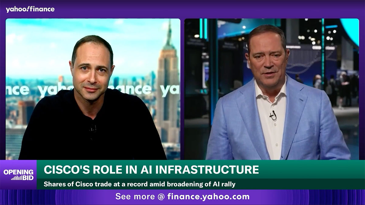 Cisco CEO: AI network traffic will 'triple' over the next 3 years