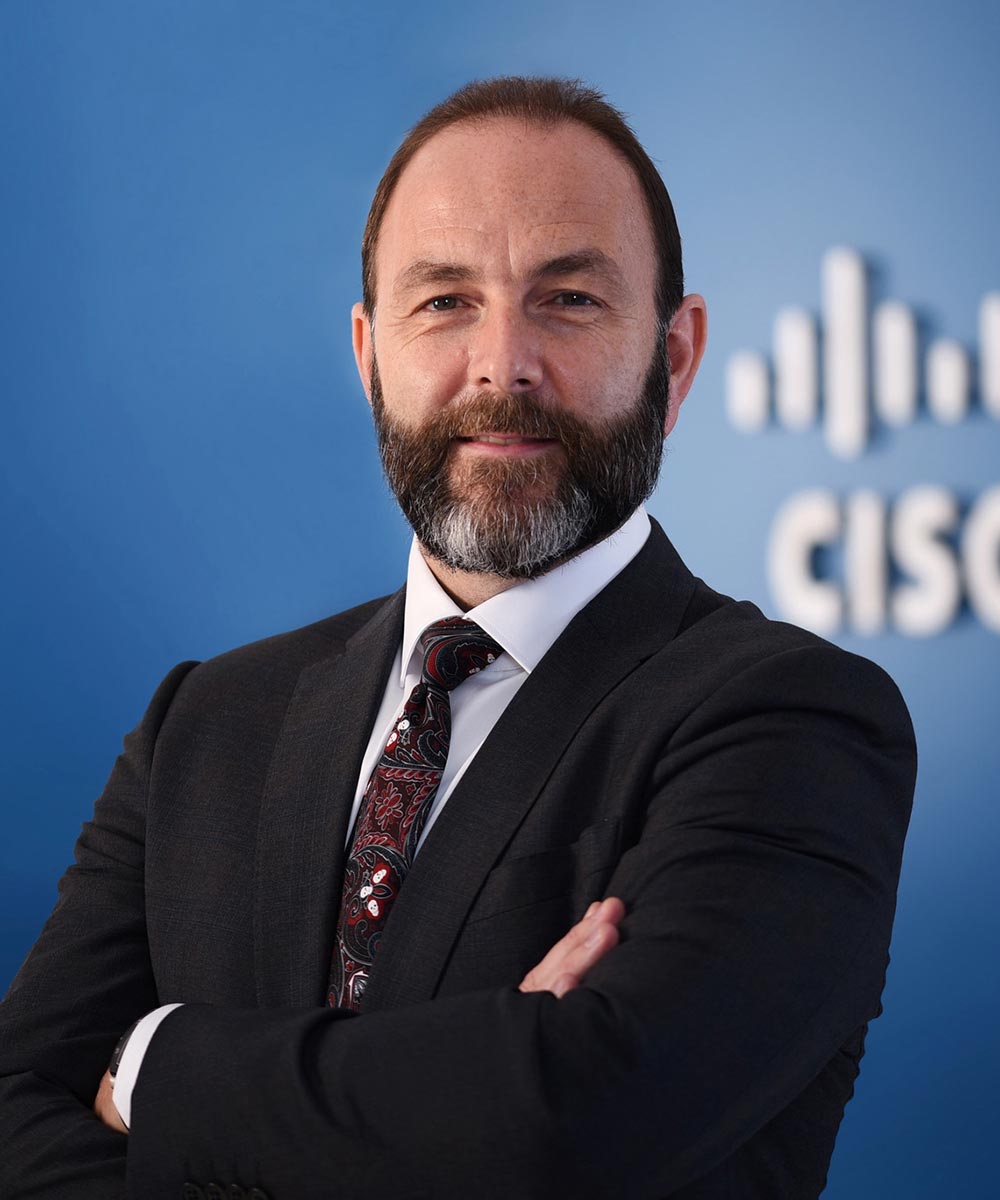 David Meads, SVP, Cisco Middle East, Africa, Türkiye, Romania and CIS (MEA-TRC)