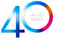 Cisco 40th Logo