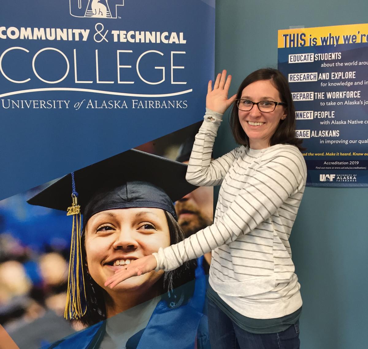 Image of Stephanie Harvey, Cisco Networking Academy Instructor in Alaska